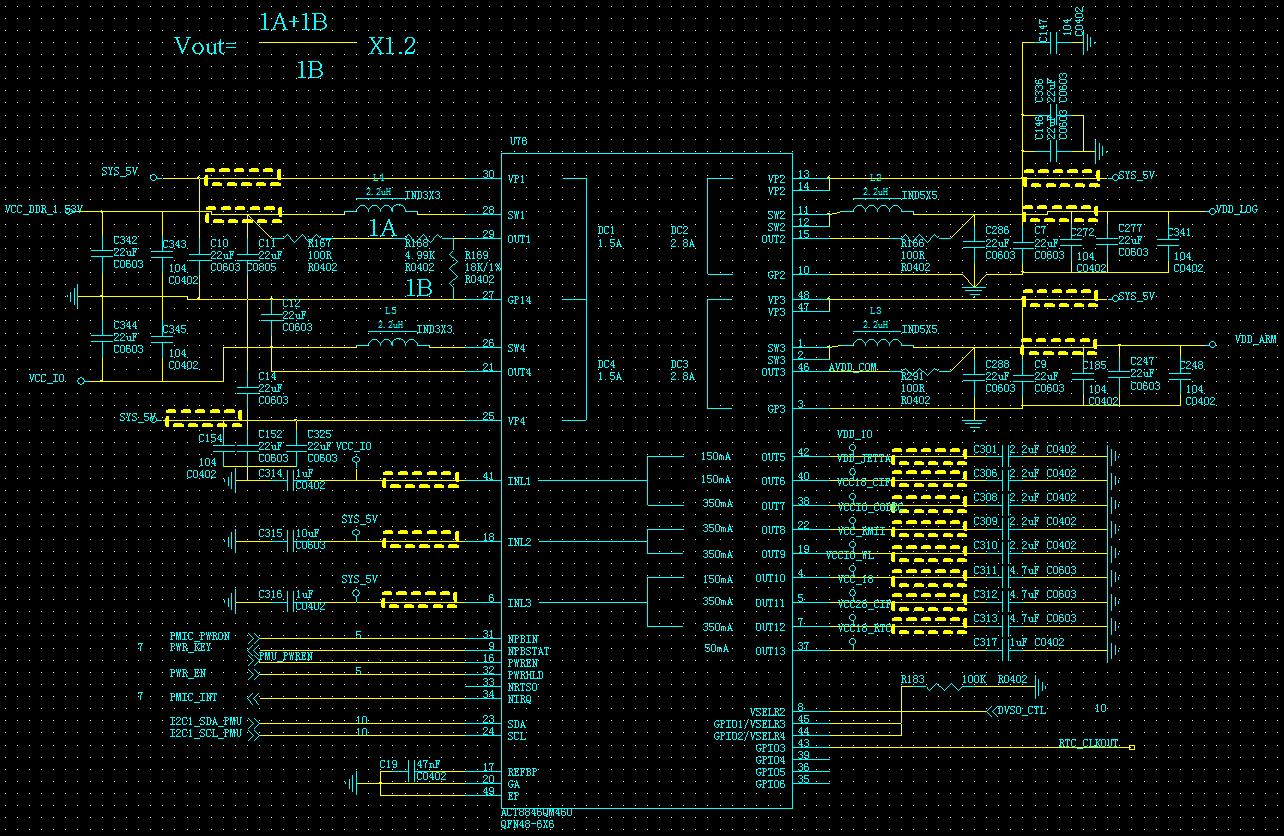 pcb原理圖
